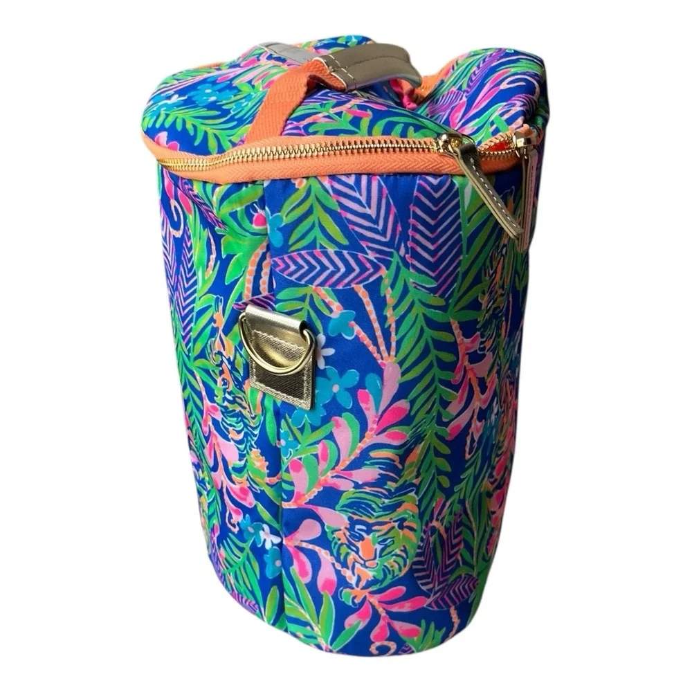 NEW Lilly Pulitzer Insulated Beach Cooler Bag How You Like Me Prowl Tropical